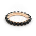 Ginette NY ring Maria ring Pink gold Onyx 58 Facettes