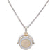 Collier Collier Bulgari, "Zodiaque Balance", or blanc, or jaune et acier. 58 Facettes 32818/33046