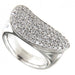 Bague 54 Bague or blanc diamants 58 Facettes 61E00276