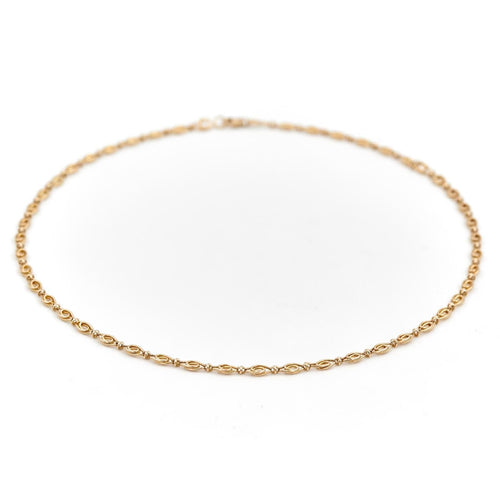 Collier Collier Maille souple Or jaune 58 Facettes 1599640CN