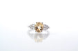 Ring Ring White gold Yellow sapphire Diamonds 58 Facettes 25430 25448