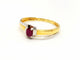 Bague 58 Bague Or jaune Rubis 58 Facettes 870443CD
