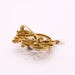 Brooch Brooch and/or Pendant old 18k gold, Art Nouveau Diamonds and Fine Pearl 58 Facettes