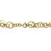 Yellow gold jaseron mesh long necklace. 58 Facettes 31286