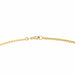 Necklace Venetian mesh necklace Yellow gold 58 Facettes 2645644CN