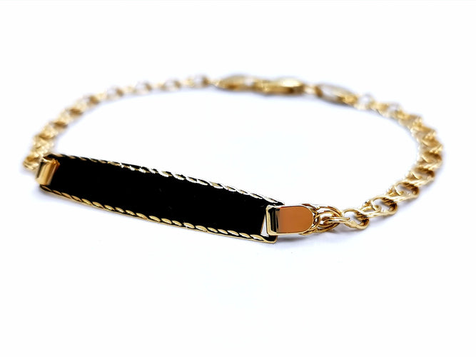 Bracelet Bracelet Gourmette Or jaune 58 Facettes 990024CD