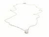 Collier Collier Or blanc Diamant 58 Facettes 579086RV