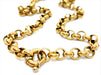 Yellow Gold Mesh Necklace 58 Facettes 05267CD
