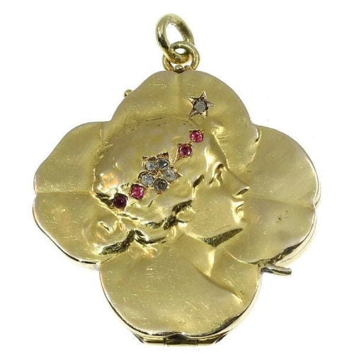 Pendentif Médaillon en or 58 Facettes 11265-0017