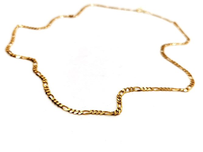 Collier Collier Maille alternée Or jaune 58 Facettes 1161947CD