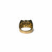 Ring 56 Tank ring 2 Gold Diamonds 58 Facettes REF2330-61