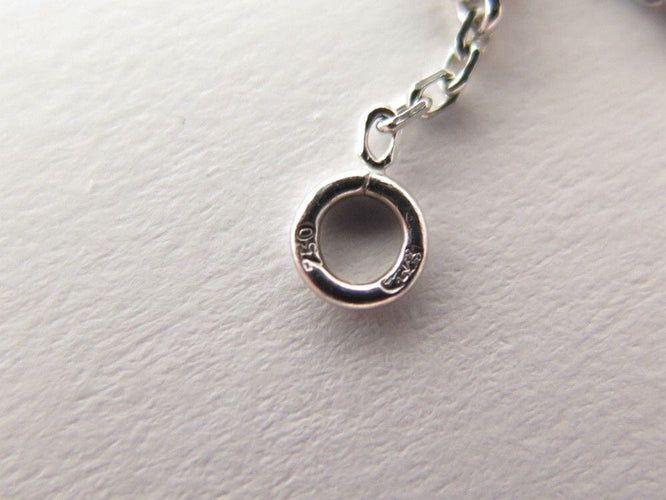 Bracelet bracelet CHAUMET jeux de liens 17 cm or blanc 18k & diamants 58 Facettes 242580