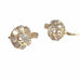 Earrings Principio siglo XX of 18 kt gold with diamonds 58 Facettes Q958A