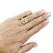 Ring 49 Boucheron ring, “Déchaîné”, pink gold, diamonds. 58 Facettes 30718