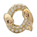 Ring 50 Vintage yellow gold and diamond ring. 58 Facettes 32015