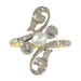 Bague 56 Bague diamant et perle 58 Facettes 18054-0231