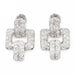 Boucles d'oreilles Boucles d'oreilles Art déco Platine Diamant 58 Facettes 1352343CN