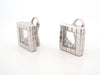 CHOPARD ice cube earrings in 18k white gold and diamonds 58 Facettes 250260