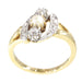 Bague 52 Bague diamant et perle 58 Facettes 14009-0037