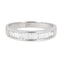 Bague 55 Bague Alliance Or blanc Diamant 58 Facettes 3311