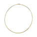 Necklace Stern omega yellow gold necklace, diamonds. 58 Facettes 31881