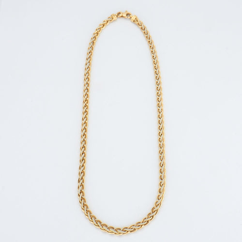 Collier Collier 2 ors maille tressée 58 Facettes EL10