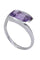 Bague 54 BAGUE MODERNE AMÉTHYSTE 58 Facettes 060101