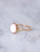 Bague or rose ancienne corail peau d'ange 58 Facettes