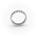 Bague 52 Bague Alliance Or blanc Diamant 58 Facettes 1855774CN