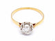 Bague 55 Bague Solitaire Or jaune Diamant 58 Facettes 05764CD
