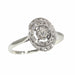 Ring 56 Art Deco diamond ring 58 Facettes 22159-0354