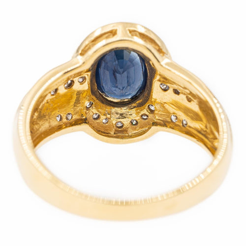 Bague 57 Bague Or jaune Saphir 58 Facettes 2303353CN