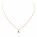 Necklace Solitaire Necklace Yellow Gold Diamond 58 Facettes 1719295CN