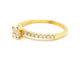 Bague 53 Bague Solitaire Or jaune Diamant 58 Facettes 578728RV