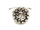 Bague 58 Bague Fleur Or blanc Diamant 58 Facettes 1338967CN