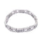 Bracelet Bracelet, or blanc, diamants. 58 Facettes 32852