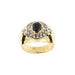 Bague 58 Bague saphir diamants 58 Facettes 29997