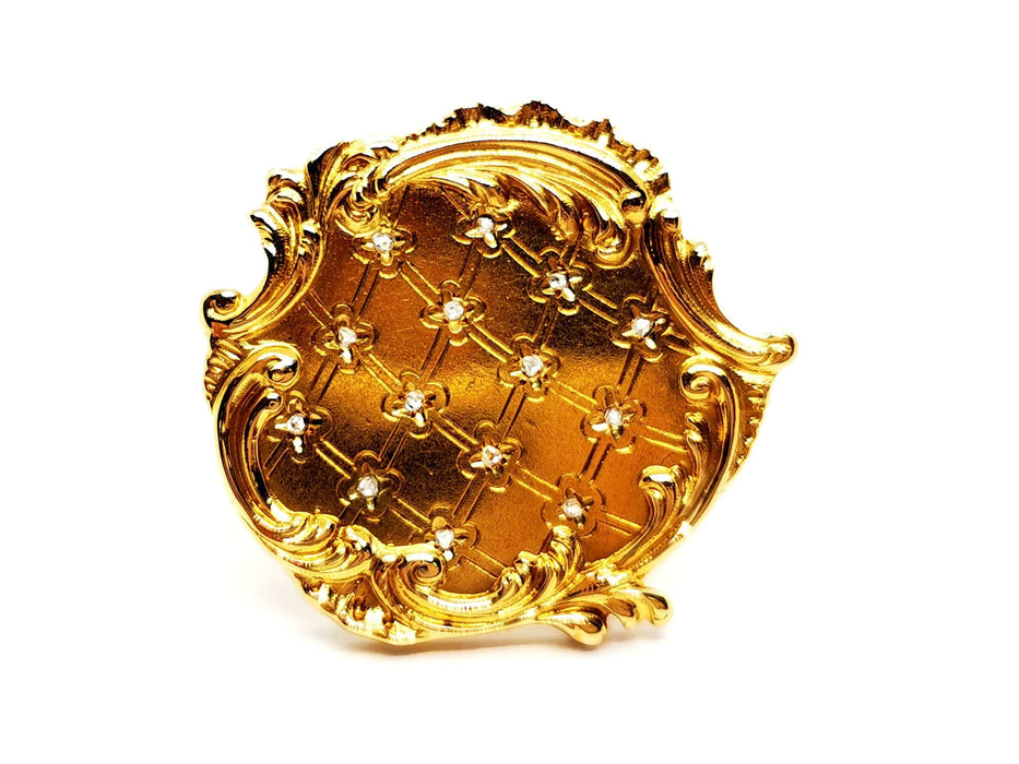 Broche Broche Vintage Or jaune Diamant 58 Facettes 1186403CN