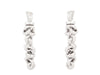 DE GRISOGONO earrings in 18k white gold 58 Facettes 248228