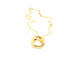 Collier Collier Chaîne + pendentif Or jaune 58 Facettes 775711CN