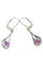 Boucles d'oreilles Boucles d'oreilles, or blanc, rubis 58 Facettes 050241