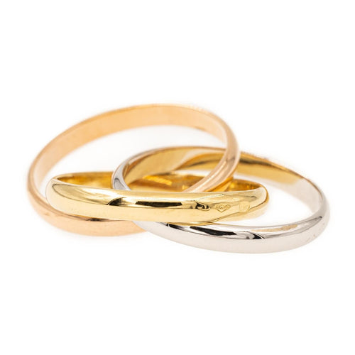 Bague 50 Bague 3 Ors Or rose 58 Facettes 2225485CN