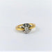 Bague 54.5 Bague Fleur 2 Ors Diamant 58 Facettes 20400000562