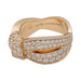 Ring 54 Chaumet ring, “Liens Séduction”, pink gold and diamonds. 58 Facettes 32252