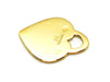 Dinh Van pendant Secret heart pendant Yellow gold 58 Facettes 1833457CN