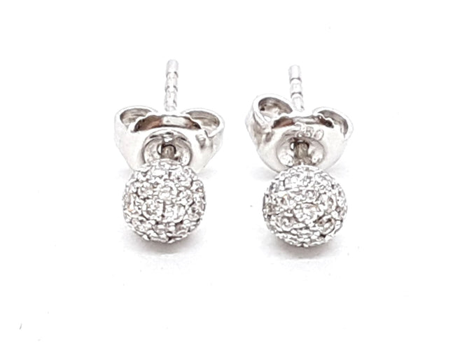 Boucles d'oreilles Boucles d'oreilles Or blanc Diamant 58 Facettes 578647RV