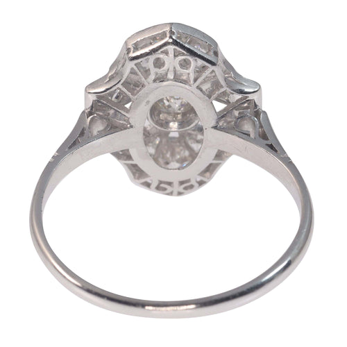 Bague 54 Bague de fiançailles en diamant 58 Facettes 22329-0120