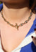 Necklace Navy mesh necklace Yellow gold 58 Facettes 1833498CN