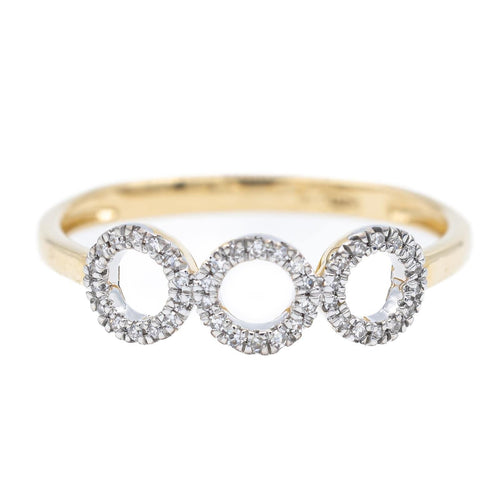 Bague 54 Bague Or jaune diamant 58 Facettes 2329116CN