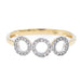 Bague 54 Bague Or jaune diamant 58 Facettes 2329116CN